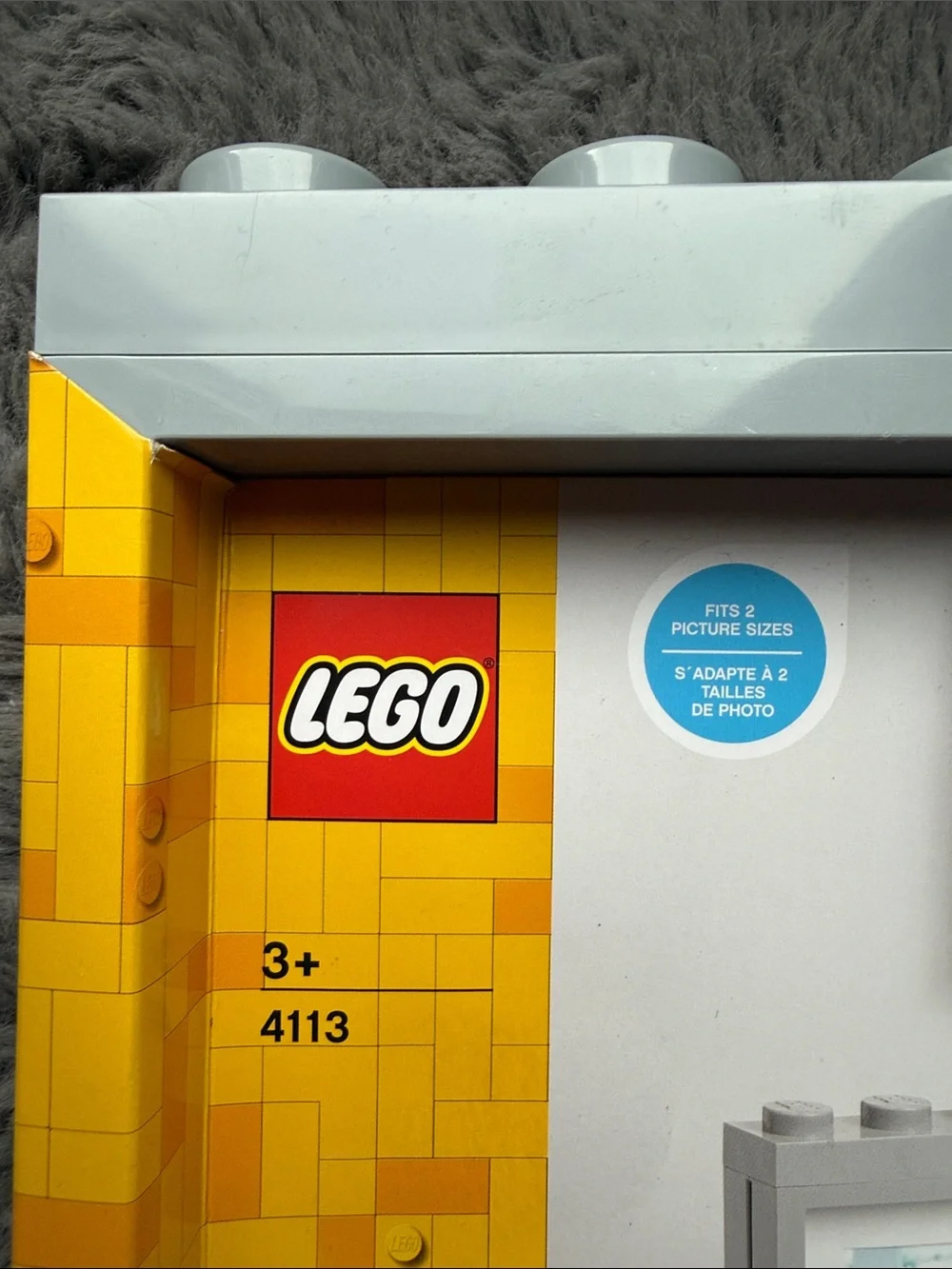 Lego Picture Frame Cadre Photo Gray 4113 5 x 7 inches NEW - Picture 2 of 14